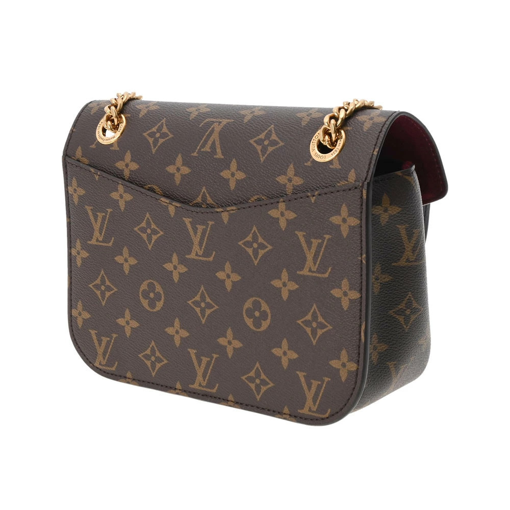 Louis Vuitton Bag Canvas Passy Shoulder Brown Monogram